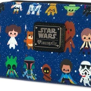 Loungefly Star Wars Character Wallet - Blue and Black